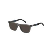 Matte Grey Zonnebril voor Mannen Tommy Hilfiger , Gray , Heren