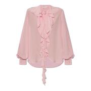 Zijden shirt Victoria Beckham , Pink , Dames