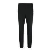 Rechte zwarte broek Moschino , Black , Dames