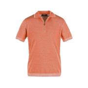 Knitwear Moorer , Orange , Heren