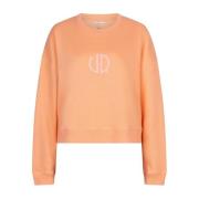 Esqualo pullover Sweater Unique EsQualo rib swe Sp24.05010/220 peach E...