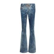 Straight Jeans Diesel , Blue , Dames