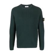 Trui met ronde hals Stone Island , Green , Heren