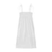 Maxi Dresses Ganni , White , Dames