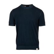 Round-neck Knitwear Peuterey , Blue , Heren