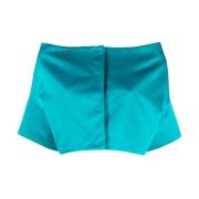 Korte turquoise jas P.a.r.o.s.h. , Blue , Dames