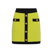 Short Skirts Elisabetta Franchi , Yellow , Dames