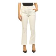 Trousers YES ZEE , White , Dames