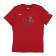 NBA Essential City Connect Tee Nike , Red , Heren