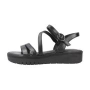 Platte Sandalen voor Vrouwen Tamaris , Black , Dames