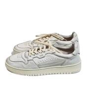 Stijlvolle Witte Hirschleder Sneaker Lemargo , White , Heren