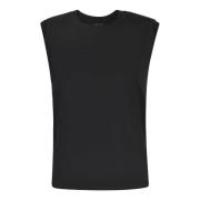 Sleeveless Tops Frame , Black , Dames