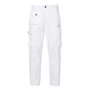 Trousers Dsquared2 , White , Heren