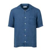 Short Sleeve Shirts Roy Roger's , Blue , Heren