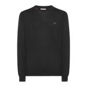 Knitwear Sun68 , Black , Heren