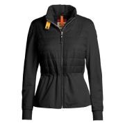 Natascia Gewatteerde Zwarte Jassen Parajumpers , Black , Dames