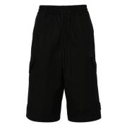 Casual Shorts Y-3 , Black , Heren