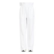Witte broek met elastische taille Lacoste , White , Dames