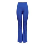 Wide Trousers Only , Blue , Dames