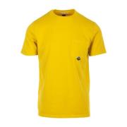 T-Shirts Roy Roger's , Yellow , Heren