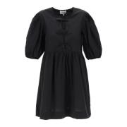 Short Dresses Ganni , Black , Dames