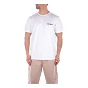 Carhartt Logo Front T-shirts en Polos Woolrich , White , Heren