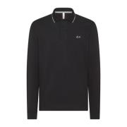 Polo Shirts Sun68 , Black , Heren