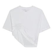 T-Shirts Laneus , White , Dames