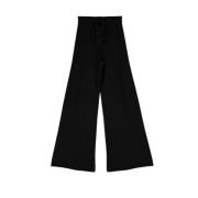 Wide Trousers Imperial , Black , Dames
