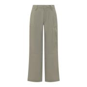 Wide Trousers Ami Paris , Green , Dames