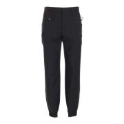 Slim-fit Trousers Moschino , Black , Heren