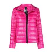 Capuchon Puffer Jas Canada Goose , Pink , Dames