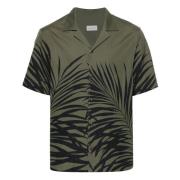 Short Sleeve Shirts Moncler , Green , Heren