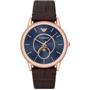 Ar11566 - Heren enkele tijd horloge Emporio Armani , Blue , Heren