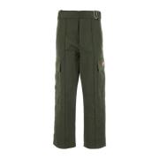 Straight Trousers Kenzo , Green , Dames