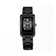 Watches Emporio Armani , Black , Dames