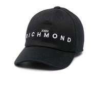 Hats John Richmond , Black , Unisex