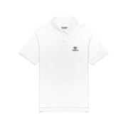 Polo Shirt Sebago , White , Heren