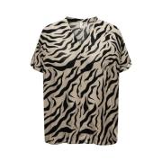 Stijlvolle Life in One T-Shirt Only Carmakoma , Multicolor , Dames