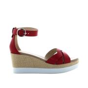 Platform Sandalen Nerogiardini , Red , Dames