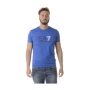 Sweatshirt T-shirt Combo Emporio Armani EA7 , Blue , Heren