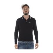 Polo Shirts Emporio Armani , Black , Heren