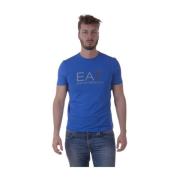 Sweatshirt T-shirt Combo Emporio Armani EA7 , Blue , Heren