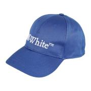 Nautische Drill Logo Baseball Cap Off White , Blue , Heren