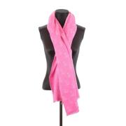 Pre-owned Cotton scarves Jimmy Choo Pre-owned , Pink , Dames