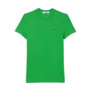 T-Shirts Lacoste , Green , Dames