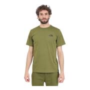 T-Shirts The North Face , Green , Heren