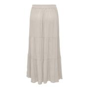 Maxi Skirts Only , Beige , Dames