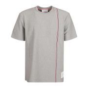 Klassiek T-shirt Thom Browne , Gray , Heren