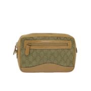 Pre-owned Canvas gucci-bags Gucci Vintage , Green , Dames